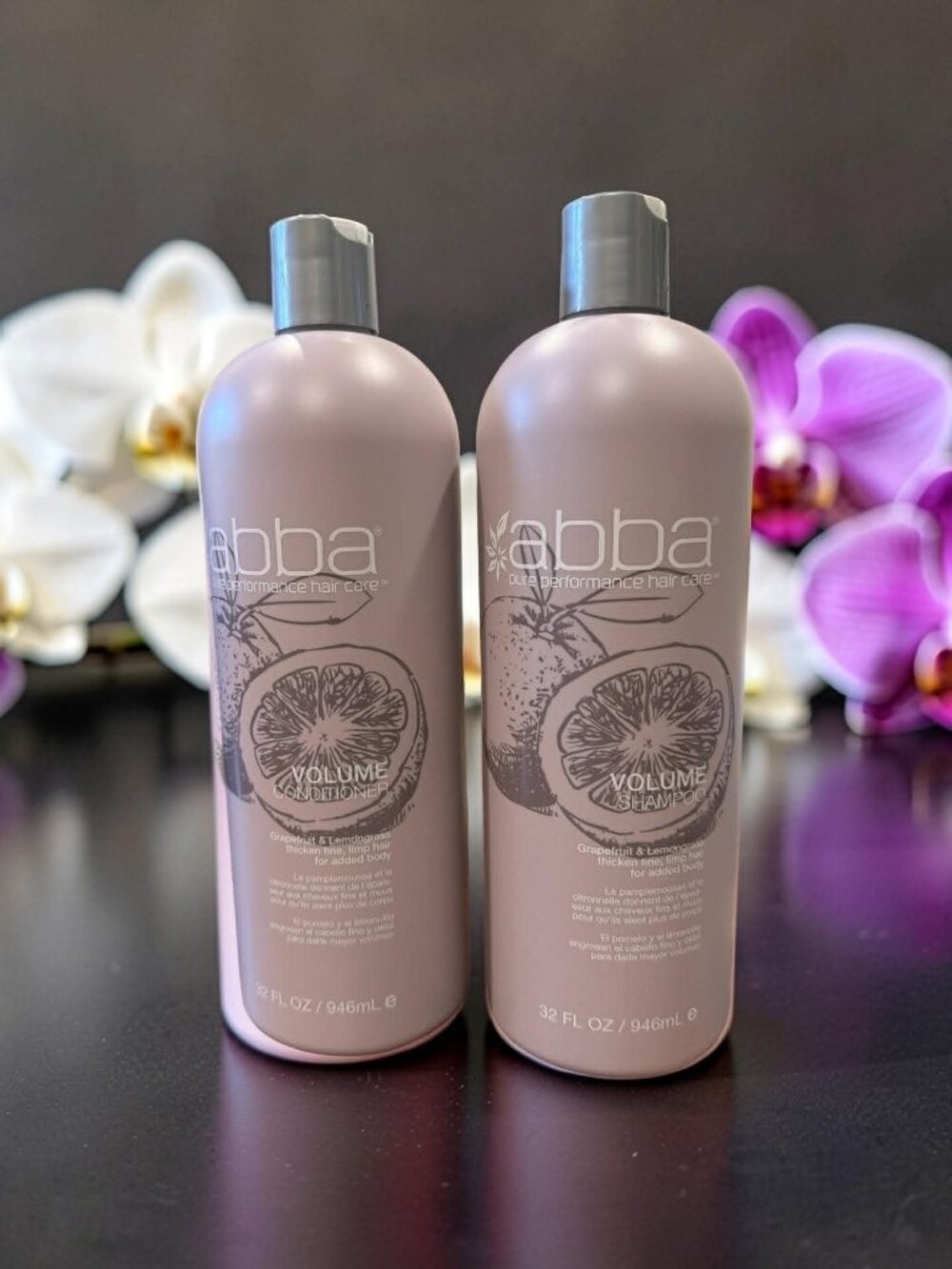 Abba Natural Volume Without Heaviness Shampoo Conditioner 32 oz